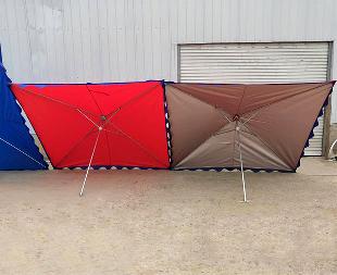 四角钢管伞厂家电话号码